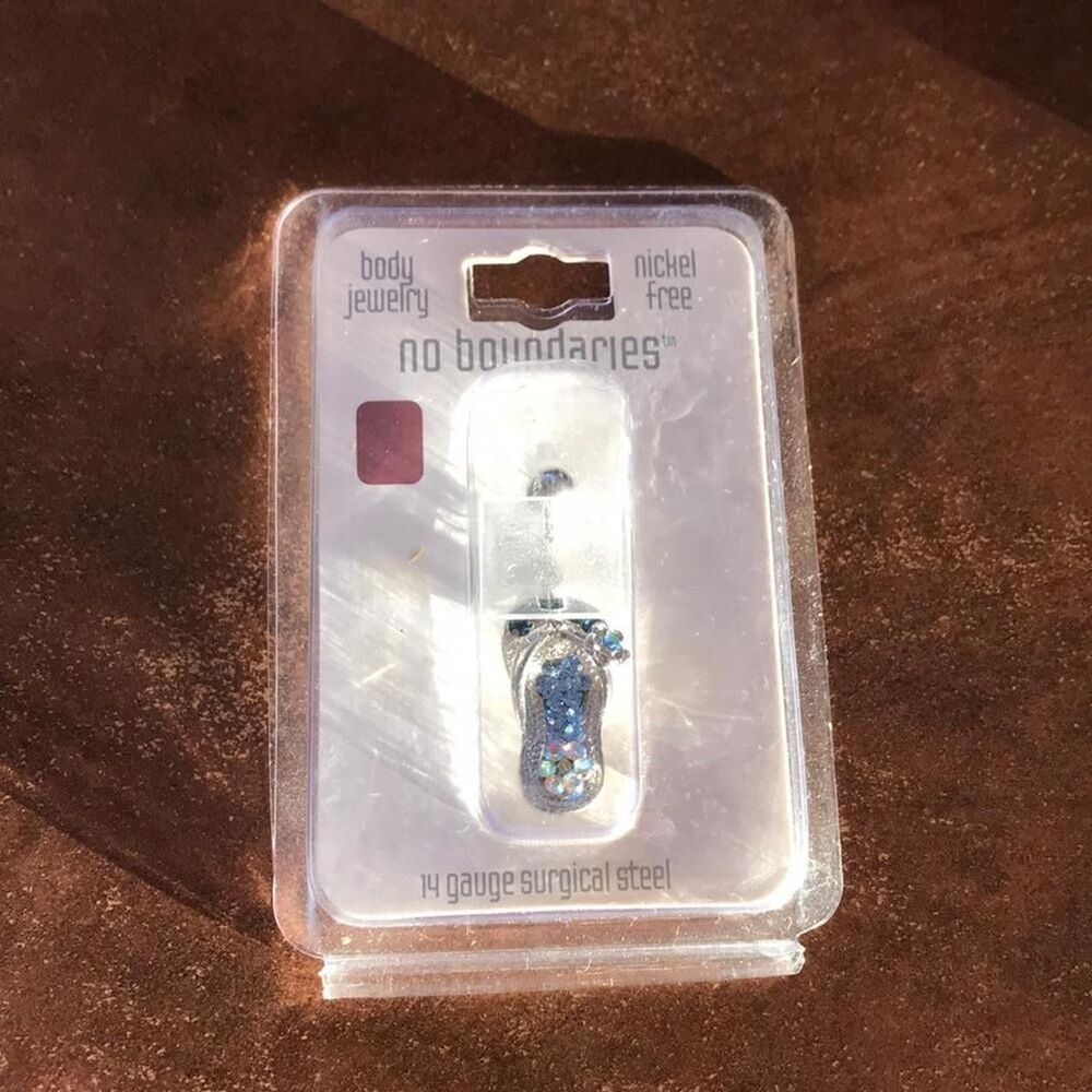 Nickel free 14 gauge belly button ring Women's Multi Jewellery